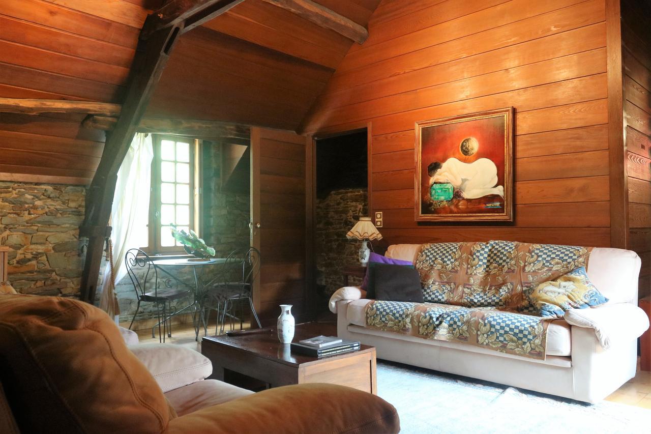 Cottage Du Manoir De Tregaray Sixt-sur-Aff Luaran gambar